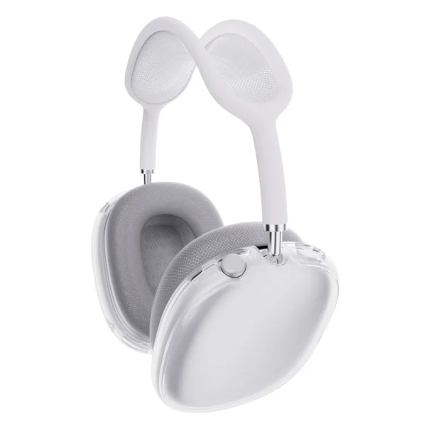 Fone De Ouvido Linha Premium Compatível AirPods Max Cor Prateado - Image 2